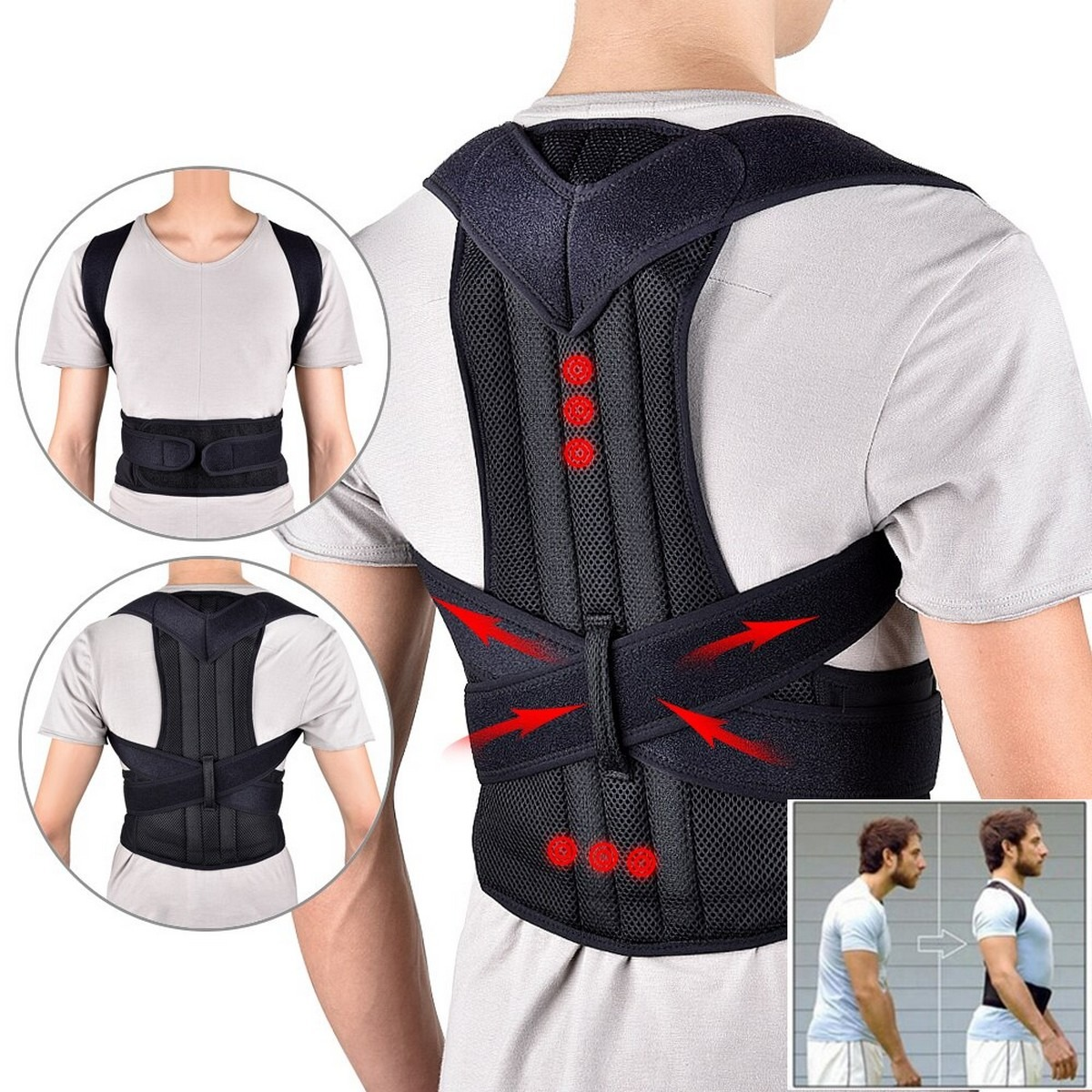 Breathable Support Belt – Everyday Posture Aid